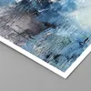 Poster - Poster ohne Rahmen - Abstraktion Blau Schwarz - Produktbild-Vorschau 2