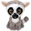 TY Beanie Boos Linus, Spielzeug-Lemur, Schwarz, Braun, Produktbild-Vorschau 2