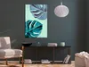 Italienischer Leinwand Leinwandbild - Tropical Turquoise (1 Produktbild-Vorschau 2