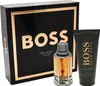 A gift set of Hugo Boss The Scent For Him fragrance and shower gel. Voir les images du produit