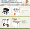 Instructions for assembling a foldable camping table. Podgląd zdjęcia produktu