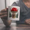 Hirsch mit Bollenhut Kaffeebecher Schwarzwald Motiv Produktbild-Vorschau 2