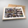 Gerahmtes Poster - Rahmen in heller Eiche - Metropole Produktbild-Vorschau 3
