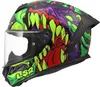 LS2 FF820 Rapid III Lycant Helm, lila/grün, XL (61/62) Produktbild-Vorschau 2