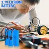 4er Set 14500 Li-Ion Akku 3,7V 800mAh Wiederaufladbare Produktbild-Vorschau 8