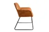 Design Stuhl MUSTANG antik braun Microfaser mit Armlehne Produktbild-Vorschau 9