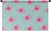 MuchoWow® Wandteppich Wandbehang Blumen - Sommer - Rosa - Produktbild-Vorschau 1
