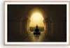 Gerahmtes Poster - Rahmen in heller Eiche - Meditation Produktbild-Vorschau 1