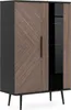 Vitrinenschrank PINELLI PN-05 mit 2 Türen Vitrine Produktbild-Vorschau 1