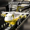 Spielzeug-Flugzeug mit 12 Stadtautos & Rennstrecke Rennbahn Produktbild-Vorschau 4