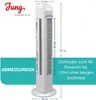 JUNG Turmventilator TVE21 Ventilator 76cm Turmventilator Produktbild-Vorschau 2