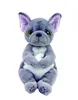 A stuffed toy dog sitting on a white background. Produktbild-Vorschau