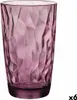 Trinkglas Bormioli Rocco Diamond Lila Glas 470 ml (6 Stück) Produktbild-Vorschau 1