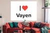 MuchoWow® Poster Ich liebe - Vayen - Mädchen 160x120 cm - Produktbild-Vorschau 2