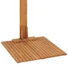 vidaXL Gartendusche 75x75x210 cm Massivholz Teak Produktbild-Vorschau 9