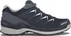 A single blue and gray hiking shoe shown from the side against a white background. Voir les images du produit
