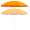 vidaXL záhradný slnečník, 240 cm, 170T polyester, oranžová Náhľad obrázku produktu 5