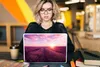 MuchoWow® Laptop Aufkleber Sticker Cover Lavendel - Blumen Produktbild-Vorschau 5