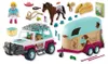PLAYMOBIL Jeep met paardentrailer, figuur. Geschikt voor Productafbeelding-voorbeeld 3
