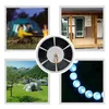 LED solární napájení Flagpole Light venkovní stan světlo Náhled obrázku produktu 8
