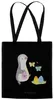 Mr. & Mrs. Panda Tote Bag Pinguin Eier suchen - Schwarz - Produktbild-Vorschau 3