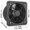 VEVOR 220V Axialventilator Wandventilator 150W Produktbild-Vorschau 7