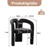okwish Esszimmerstühle Polsterstuhl 2er Set, gepolsterte Produktbild-Vorschau 8