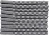 10 Grubentücher 50x70 cm grau anthrazit Küchentücher Produktbild-Vorschau 2