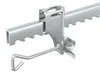 Möbel Sonnenschirmständer Silber Stahl - Produktbild-Vorschau 9