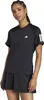 Adidas Club 3-Stripes Climacool Tennisshirt Damen - Schwarz Produktbild-Vorschau 2