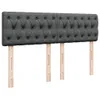 Möbel Boxspringbett mit Matratze Dunkelgrau 140x200 cm Produktbild-Vorschau 10