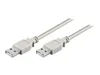 USB-A-Kabel, 1,8 m, grau 2,5 W, 0,5 A, 480 Mbit/s, USB 2.0 Produktbild-Vorschau 5