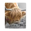 MuchoWow® Mauspad Mousepad Schottischer Hochländer - Kuh - Produktbild-Vorschau 1