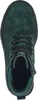 A top-down view of a green lace-up boot. Produktbild-Vorschau