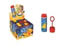 A display box of small bubble bottles and a single bubble bottle with its wand. Anteprima dell’immagine prodotto