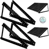 2x 114 cm Solarpanel Halterung schwarz Solarmodul Produktbild-Vorschau 2