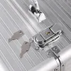 Kosmetikkoffer auf Rollen Aluminium Silber 40L Make-up Produktbild-Vorschau 3