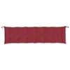 vidaXL Gartenbank-Auflagen 2 Stk. Weinrot 200x50x7 cm Produktbild-Vorschau 5