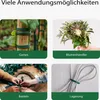 Wiltec Gartendraht grün Ø 2 mm x 50 m, Bindedraht Stahl Produktbild-Vorschau 8