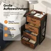 HOKEEPER Kommode, Schrank mit 4 Stoffschubladen,Sideboard, Produktbild-Vorschau 3