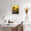 Gerahmtes Poster - Rahmen in heller Eiche - Feld Straße Produktbild-Vorschau 6