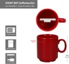 120er Set Event Kaffeebecher 250ml rot Porzellan-Tassen Produktbild-Vorschau 6