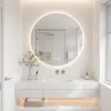 okwish Runder Badspiegel mit LED und Memoryfunktion, Produktbild-Vorschau 4