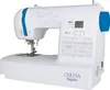 A white CARINA Saphir computer sewing machine is shown against a white background. Produktbild-Vorschau