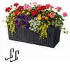 Relaxdays Balkonkasten, Selbstbewässerung, HBT: 19x50x19 Produktbild-Vorschau 1