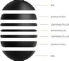 An exploded view of a black Villeroy & Boch La Boule pure beige set, showing its individual components and their labels. Náhľad obrázku produktu