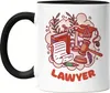 Lawyer Tasse Schwarz Law Lawyer Anwalt Gericht Gesetz Produktbild-Vorschau 1