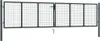 vidaXL Gaashek voor de tuin, verzinkt staal, 400 x 100 cm, Productafbeelding-voorbeeld 1