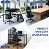 xDays Sedia da Ufficio Ergonomica Nera Mesh con Poggiatesta Anteprima dell’immagine prodotto 8