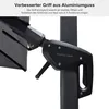 PURPLE LEAF Sonnenschirm Twist, Ampelschirm 360 cm x 270 Produktbild-Vorschau 5